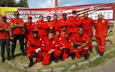 Simulação de incidente com múltiplas vítimas