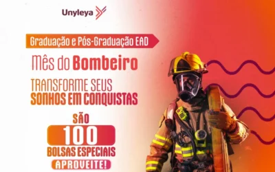 Mês do bombeiro com graduação e pós-graduação EAD Unyleya